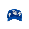 Thirty One Hats LA Blue Chrome